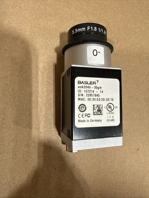 Basler acA2040-35gm Industrial IP Camera - Image 1 of 4