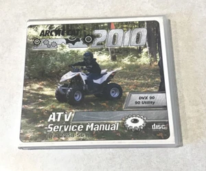Arctic Cat 2010 DVX 90 Utility ATV Service Manual CD Genuine OEM P/N 2258-561 - Picture 1 of 4