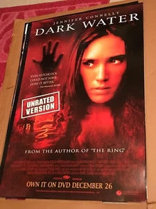 DARK WATER - MOVIE POSTER 27 X 40 B3 NEW - Picture 1 of 1
