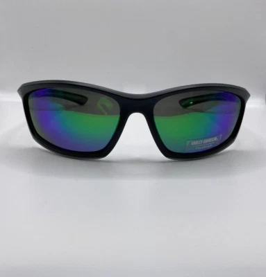 Harley Davidson HD0212S 02N Matte Black Plastic Polarized Sunglasses 55-19-145 - Imagem 1 de 4