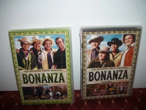 Bonanza: the Official FIFTH Season Volumes 1 & 2 (DVD, 1960) USED LIKE NEW-OPEN - Picture 1 of 2