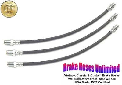 JUEGO DE MANGUERA DE FRENO Plymouth Modelo PA - Sedán, DeLuxe sedán 1931 1932 Foto 1 de 2