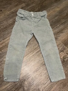 Zara boy Gray corduroy pants 3-4 Years - Picture 1 of 7