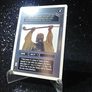 Star Wars CCG Pick A Card Darkside White Border Character Alien Droid