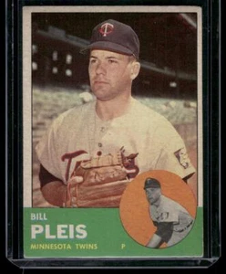 1963 Topps #293 Bill Pleis - Picture 1 of 2