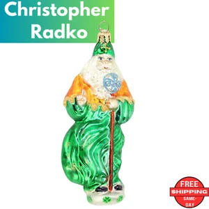 CHRISTOPHER RADKO SAINT PATRICK St. Patrick's Day shamrock retired beard BOX - Picture 1 of 17