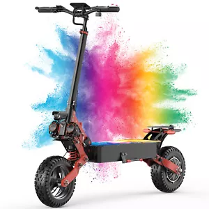 Adult 48V 15Ah Electric Scooter 1000W Motor Off-Road 11" Tire 35mph 40Mile Range - Picture 1 of 16