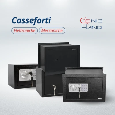 Cassaforte Elettronica o Meccanica con Chiave a Muro o da Mobile Invisibile - Immagine 1 di 4