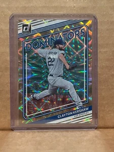 Clayton Kershaw 2022 Panini Donruss Dominators Gold /999 D-1 - Picture 1 of 2