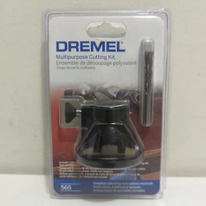 Dremel 565 Mehrzweck Rotationswerkzeug Schneidaufsatz-Kit mit Schneidführung - Bild 1 von 5