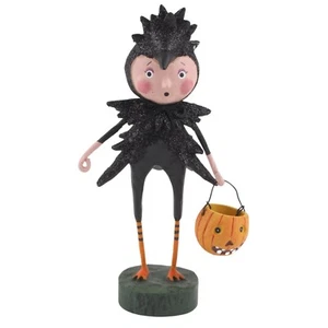 Figura de arte popular Lori Mitchell Ravishing Raven Bird Girl Halloween - Imagen 1 de 4