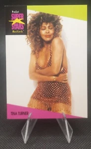 1991-92 Pro Set Super Stars MusiCards  #99 - Tina Turner - Bild 1 von 2