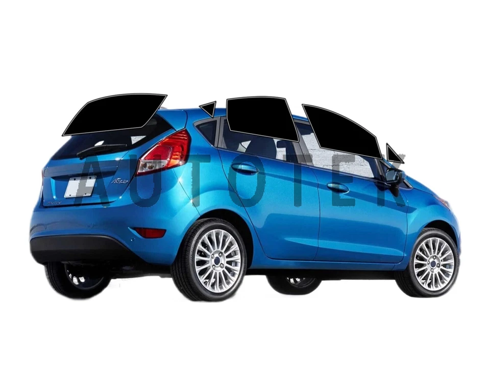 PreCut All Sides Window Film Any Tint Shade For Ford Fiesta Hatchback 2011-2019 - Image 1 of 4