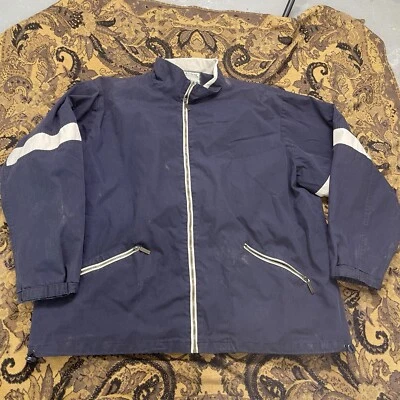 Vtg 80s Field And Stream Big Navy Blue Jacket Mens Size 2XL Tall - Image 1 of 4