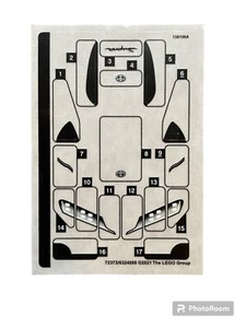 NEW LEGO | Sticker Sheet for Set 76901 Speed Champions - Toyota GR Supra - Picture 1 of 1
