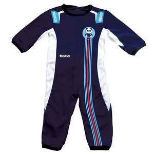 Sparco Baby Suit 100% Organic Cotton Martini Racing Stripes Ages 3 to 24 Months - Picture 1 of 20