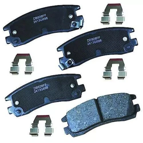 Комплект задних золотистых керамических дисковых тормозных колодок премиум-класса CARQUEST GNAD698 для Buick Chevy - Изображение 1 из 4