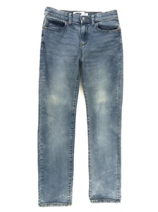 Old Navy Karate Slim Jean Kids Boys 14 Adjustable Waist Blue Stone Wash Stretch - Picture 1 of 10