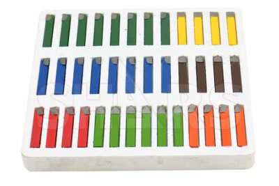 Shars 38 шт. 1/2 дюйма класс C6 набор твердосплавных наконечников инструментов бит паяные новые L{ - Изображение 1 из 2