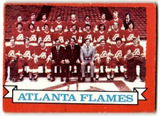 1973-74 O-Pee-Chee Flames Team #92 Atlanta Flames