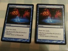 MTG - Divination x 2 - M10 - NM/LP
