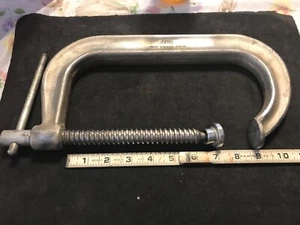 Vintage Proto 408 8" morsetto a C goccia acciaio forgiato made in USA - Foto 1 di 10