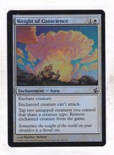 Magic: MTG: Morningtide: Foil: Weight of Conscience