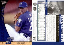 Bryan Corey 2003 MultiAd Las Vegas 51s #8 Card *AutographDen*