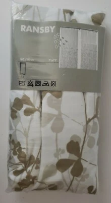 Panel Cortina Ikea Ransby 71" X 71" NUEVO Y SELLADO Hojas Patrón Cantidad 1 Foto 1 de 2