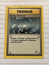 Energy Removal - 119/130 - Common - Unlimited Edition Base Set 2. Played Cond