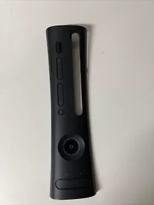 Official Xbox 360 Black Elite FACEPLATE Genuine Microsoft (NO LOOSE FLAPS) MINT - Picture 1 of 1