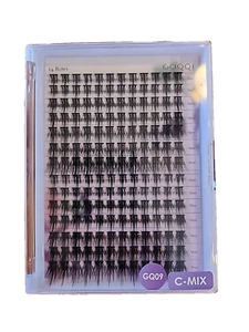 100 Cluster Makeup Individual Lashes Grafting False Eyelashes extension - Picture 1 of 4