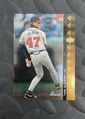 Tarjeta de error 1994 Upper Deck SP - Tom Glavine #49 Tony Gwynn en la parte posterior Foto 1 de 3