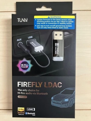TUNAI Firefly LDAC Bluetooth Receiver Bluetooth compact high resolution USB NEW - Image 1 of 4