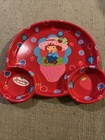 Vintage Strawberry Shortcake Plates With Compartments NOS