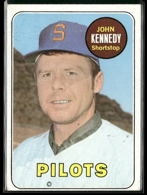1969 Topps #631 John Kennedy VG-EX/EX - Image 1 of 2
