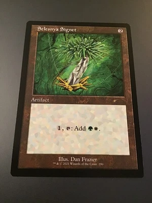 MTG Secret Lair #290 Selesnya Signet Retro Frame NM - Image 1 of 2