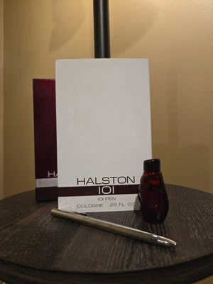 Halston 101 Colonia .25 Fl. de colección Juego de regalo único OZ años 80 raro  Foto 1 de 4