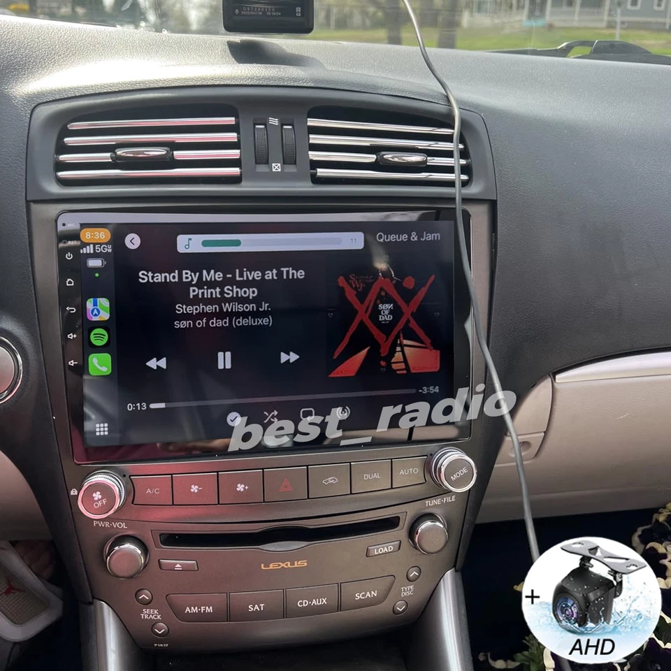 For Lexus IS250 IS350 2006-2010 Android 12 CarPlay Car Stereo Radio 2+32GB Foto 1 de 4