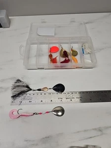 6 Stück Angelköder Spinnerbaits handgefertigt Colorado Klingen - wie abgebildet - Bild 1 von 14
