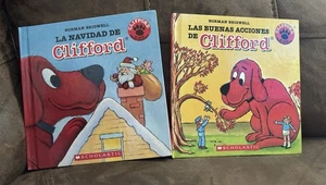 Lot of 2 Clifford the Big Red Dog in SPANISH Hardcover Books - Good Condition - Bild 1 von 10