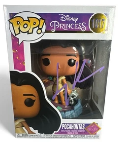 Judy Kuhn Signed Pocahontas #1017 Disney Princess Funko Pop! (PA) - Picture 1 of 8