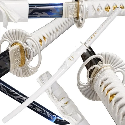 Kamaiwo-1045/1060 Handmade Hand Forged Authentic・繰apanese Katana Samurai Swor... - Image 1 of 4