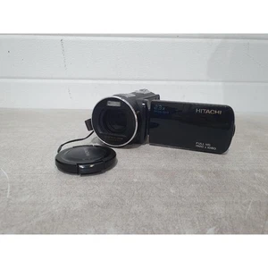 Hitachi DZHV595E HD Video Camera Black 23x Optical Zoom 5MP Sensor w/Accessories - Picture 1 of 24