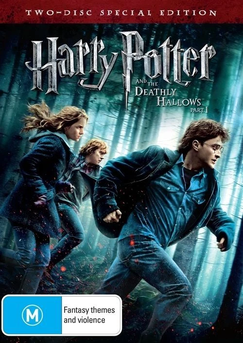 Harry Potter And The Deathly Hallows : Part 1 (DVD, 2010, 2 Discs) Bill Nighy - Image 1 of 1