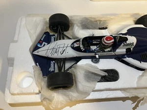 Minichamps 1/18 Brabham BMW BT52B Piquet 1983 with Signature by Nelson Piquet - Picture 1 of 7