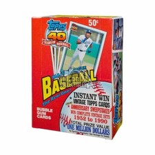 1991 TOPPS 40TH ANNIVERSARY BASEBALL SET BREAK (CARD # 1-250) - U PICK