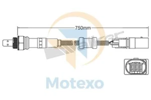 WALKER 250-25092 LAMBDA SENSOR O2 SENSOR 5-Wire AFR - Picture 1 of 1