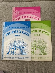 Jane Smisor Bastien Pop, Rock 'N Blues Bücher 1, 2 und 3 1971 - Bild 1 von 10