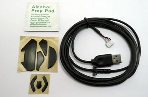 Logitech G402 USB-Kabel + 1 Set Ersatz-Füße. - Bild 1 von 5